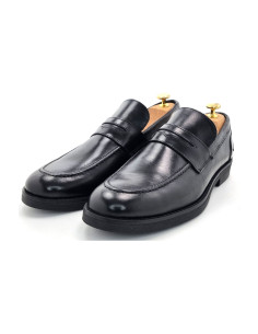 Classic Business Moccasin Black 2