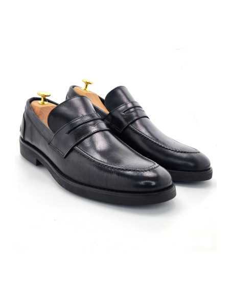 Classic Business Moccasin Black